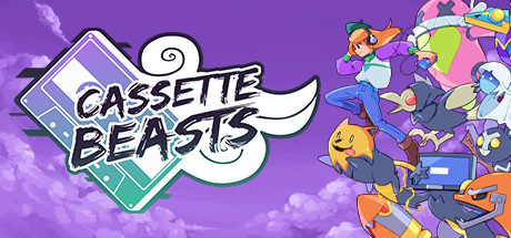 Cassette Beasts cozy game title card