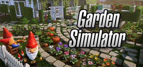 Garden Simulator cozy game title card