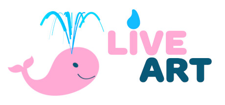 Live Art cozy game title card