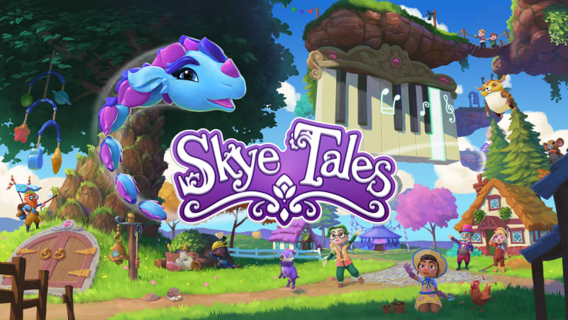 Skye Tales cozy game for Nintendo Switch.